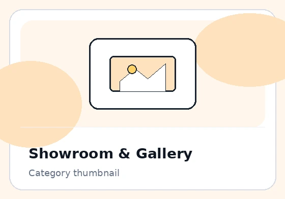 Showroom area